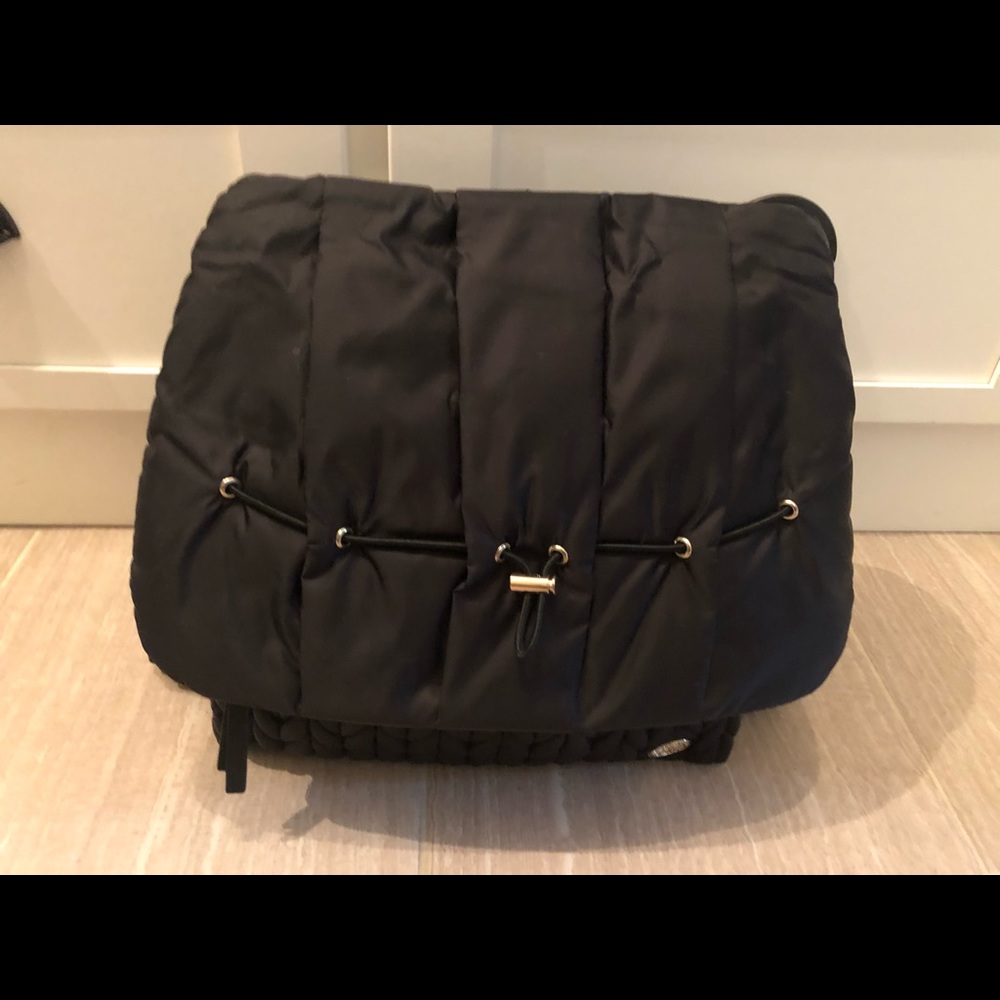 Happ black diaper bag backpack